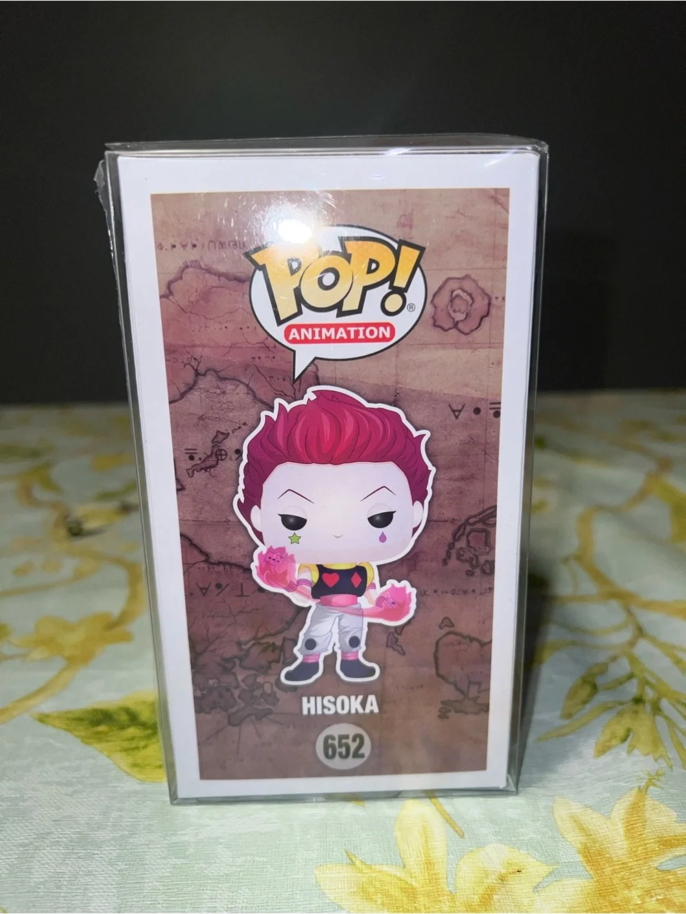 Funko Pop! Hisoka Vinyl Figure - Pink and Red